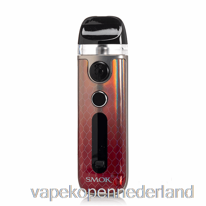 Vape Nederland Smok Novo 5 30w Podsysteem Zilver Rode Cobra